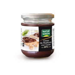 NATURGREEN CREMA AVELLANA CACAO 25% TARRO 200GR