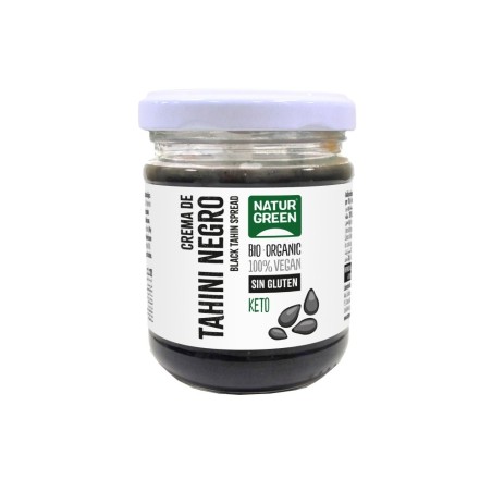 TAHIN SESAMO NEGRO TARRO 180GR. NATURGREEN
