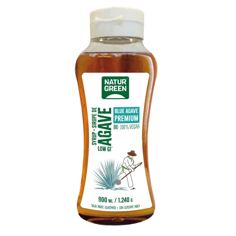 NATURGREEN SIROPE AGAVE (T.AHORRO)BIO. 900ML.