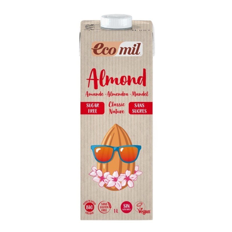 ECOMIL ALMENDRA CLASSIC NATURE BRICK 1L BIOCOP ECOMIL ALMENDRA CLASSIC NATURE BRICK 1L BIOCOP
