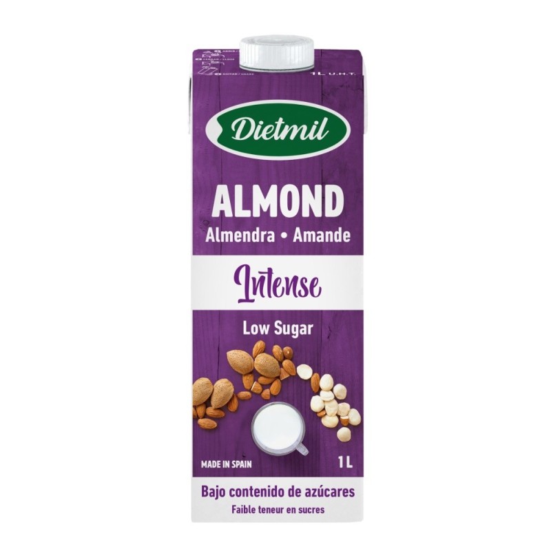 DIETMIL ALMENDRA INTENSE BRICK 1L (LILA)