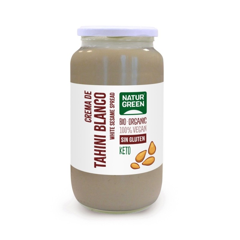 TAHIN SESAMO BLANCO TARRO 800GR. NATURGREEN