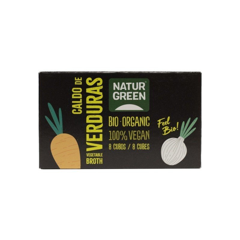 CALDO VERDURAS CUBITOS 8X10 5GR NATURGREEN CALDO VERDURAS CUBITOS 8X10 5GR NATURGREEN