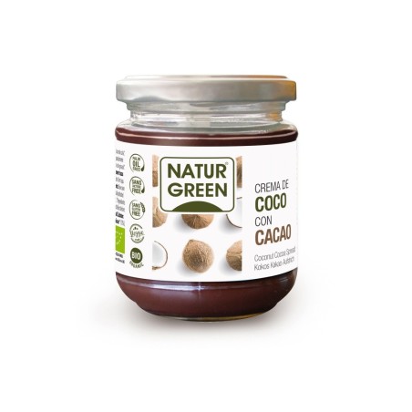 NATURGREEN CREMA COCO CACAO TARRO 200GR