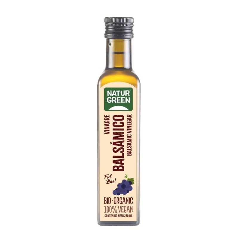 NATURGREEN VINAGRE BALSAMICO BIO. 250ML.