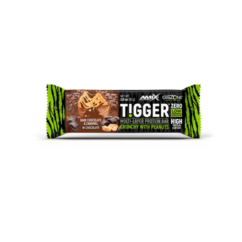 BARRITAS TIGGER ZERO PROTEIN 20x60G AMIX BARRITAS TIGGER ZERO PROTEIN 20x60G AMIX