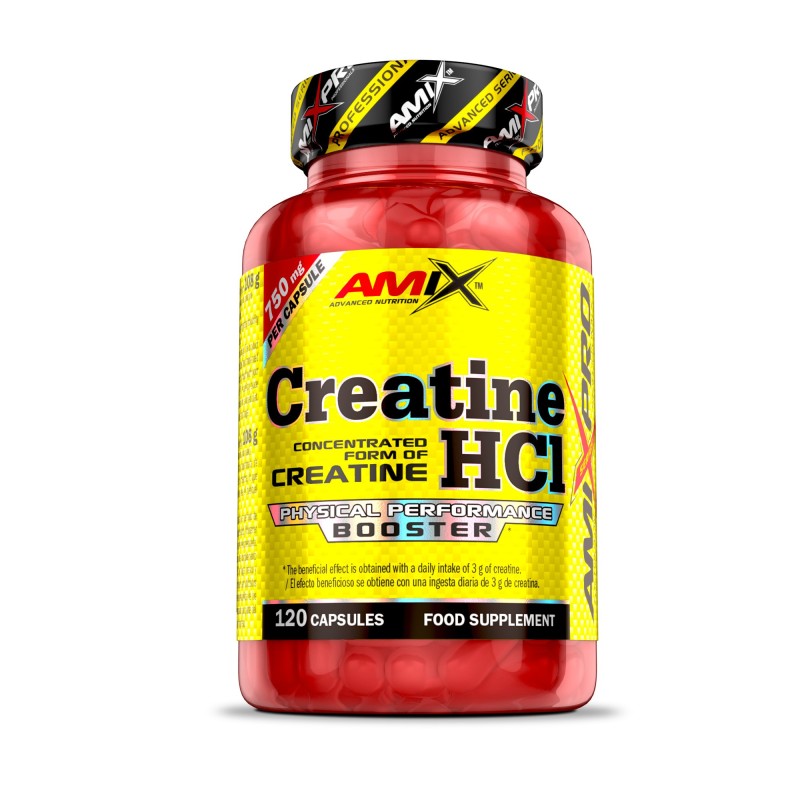 AMIX PRO CREATINE HCI 120CAP