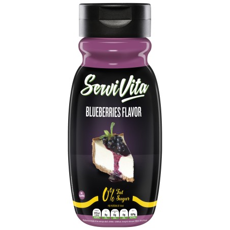 SERVIVITA SALSA DULCE ZERO BLUEBERRIES(ARAN) 320ML