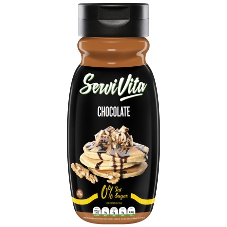 SERVIVITA SALSA DULCE ZERO CHOCOLATE 320ML