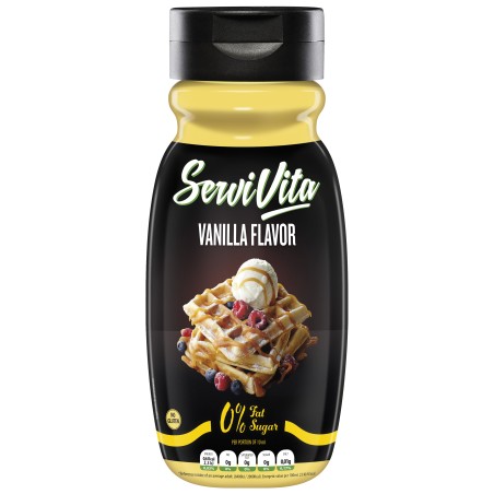 SERVIVITA SALSA DULCE ZERO VAINILLA 320ML