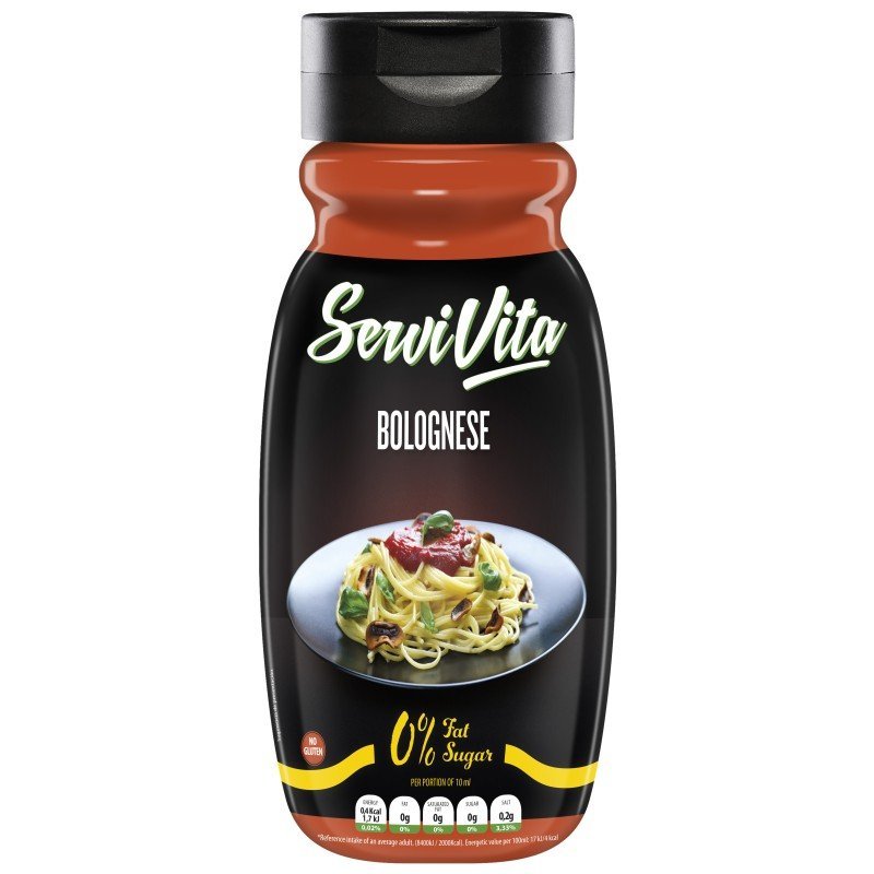 SALSA ZERO BOLOÑESA 320ML SERVIVITA SALSA ZERO BOLOÑESA 320ML SERVIVITA