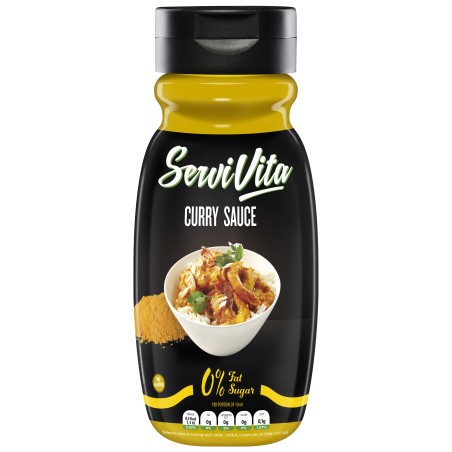 SERVIVITA SALSA ZERO CURRY 320ML