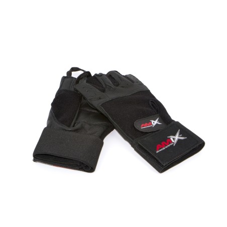 AMIX GUANTES MUÑEQUERA COLOR NEGRO