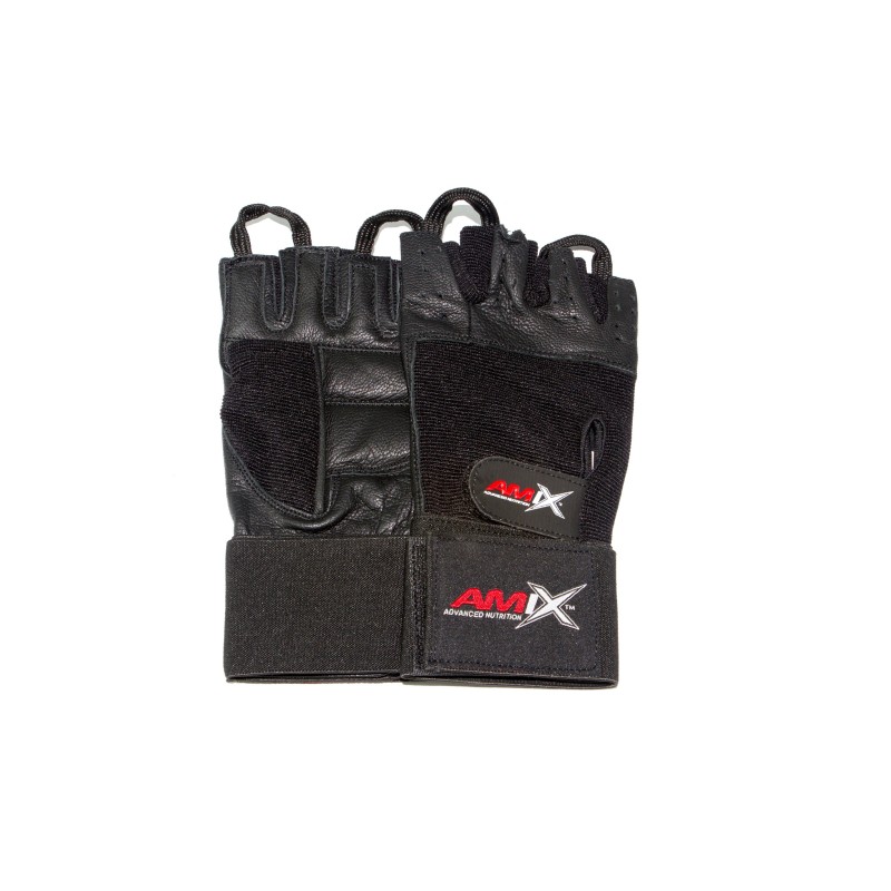 AMIX GUANTES MUÑEQUERA COLOR NEGRO