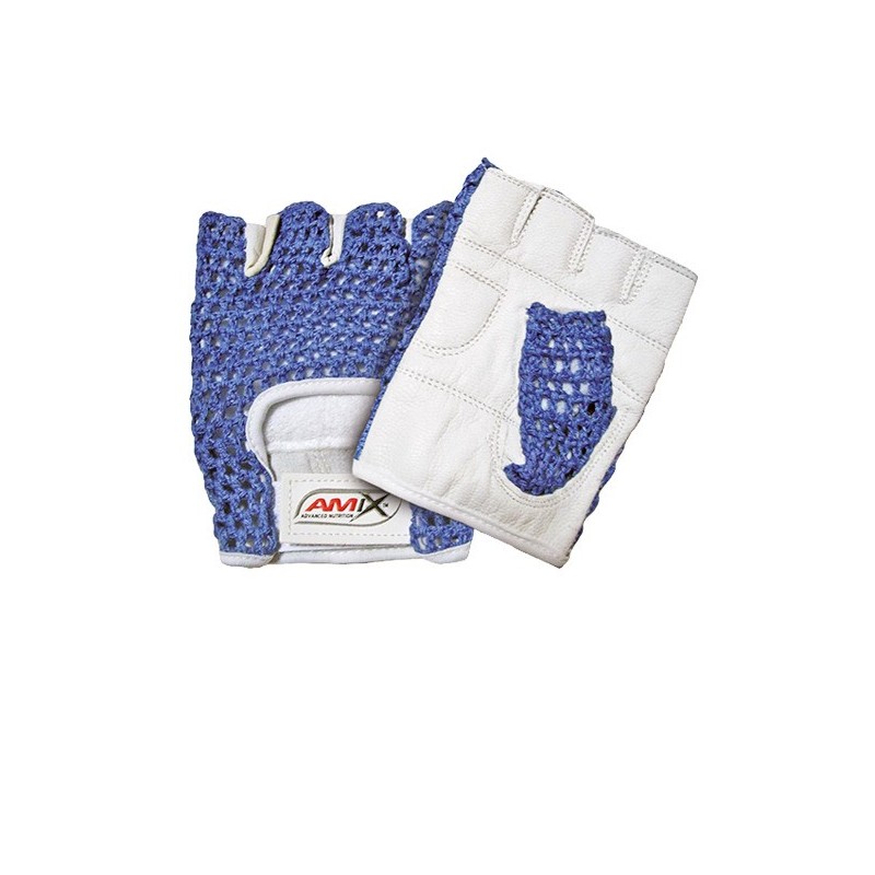 AMIX GUANTES REJILLA COLOR AZUL