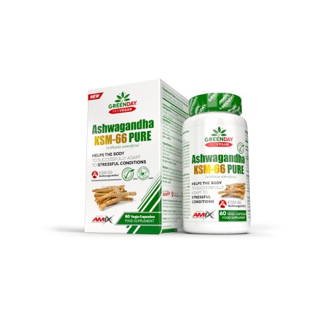GREENDAY ASHWAGANDHA KSM-66 PURE 60CAP AMIX