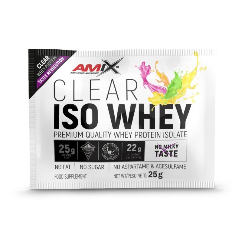 UNIDOSIS CLEAR ISO WHEY 25GR AMIX