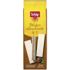 SCHAR WAFER AVELLANA BARQUILLO S/GLUTEN 125GR.