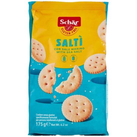 SCHAR SALTI CRACKER SALADOS S/GLUTEN 175GR.