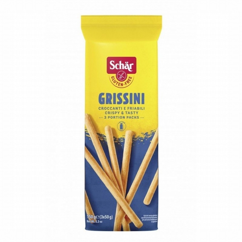 SCHAR GRISSINI COLINES S/GLUTEN 150GR.