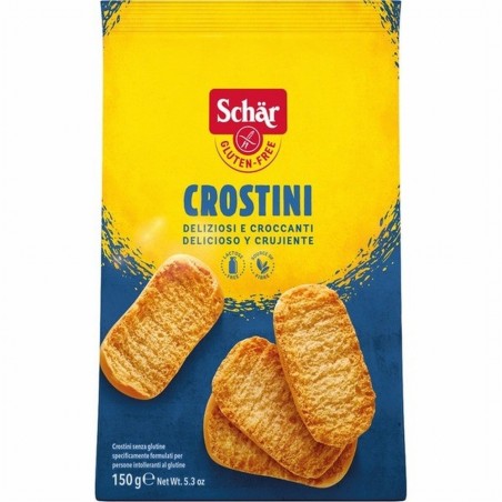 SCHAR CROSTINI PANECILLOS TOST.S/GLUTEN 150GR.