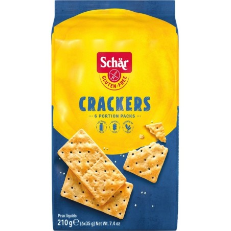 SCHAR CRACKERS S/ GLUTEN 210GR.