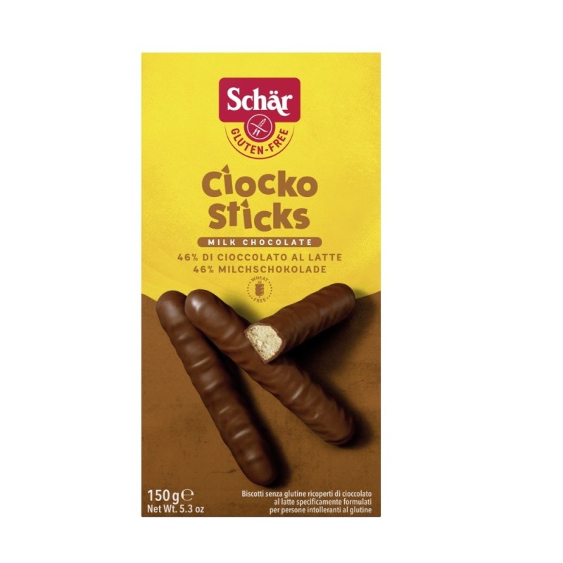 SCHAR CIOCKO STICKS S/GLUTEN 150GR.