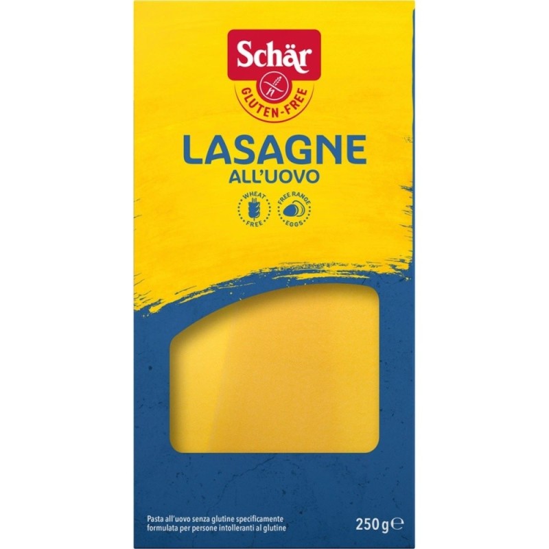 SCHAR PASTA LASAGNE S/GLUTEN 250GR.