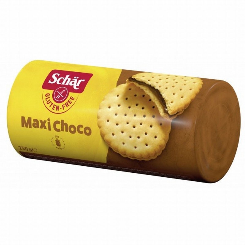 SCHAR MAXI CHOCO S/GLUTEN 250GR.