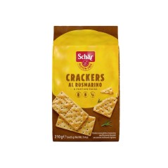 SCHAR CRACKERS AL ROSMARINO S/GLUTEN 210GR.