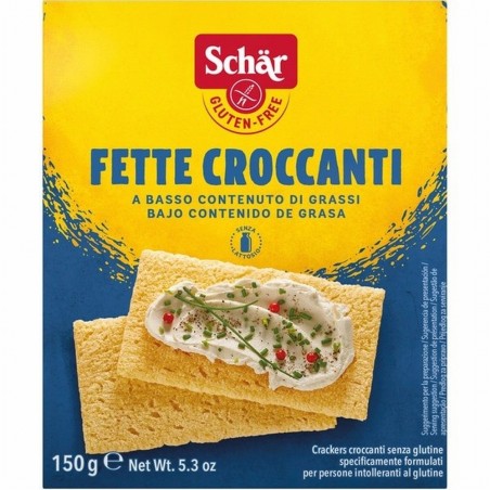 SCHAR FETTE CROCANTI (PAN CRUJIENTE)S/GLUTEN 150GR