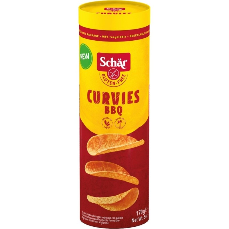 SCHAR CURVIES BBQ. APERITIVO PATATA 170GR.