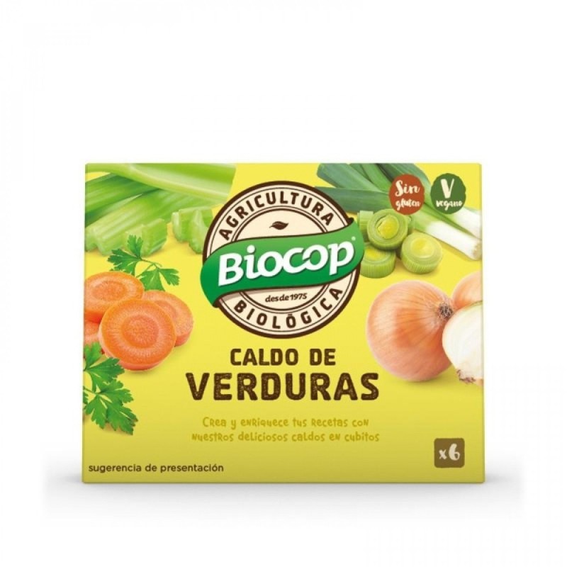 BIOCOP CALDO VERDURAS CUBITOS 6x10g