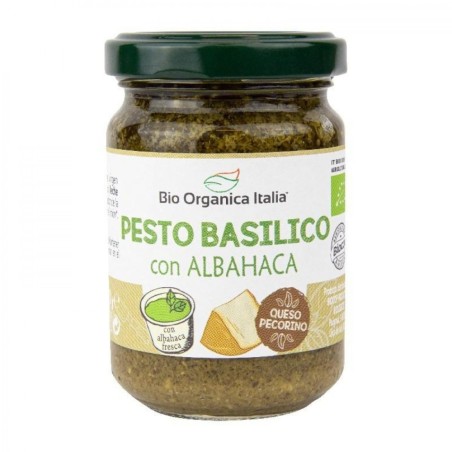 BIO ORGANICA ITALIA PESTO ALBAHACA PEC.ANACAR 130G