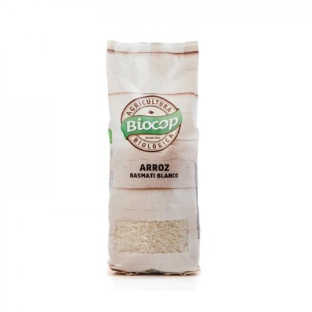 BIOCOP ARROZ BASMATI BLANCO 500g