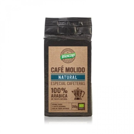 CAFE MOLIDO 100% ARABICA 250G BIOCOP