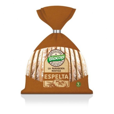 PAN RUSTICO BLANDO ESPELTA 350G BIOCOP