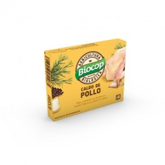CALDO CUBITOS POLLO 6x11G BIOCOP