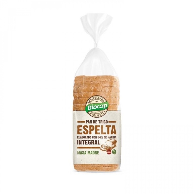 PAN MOLDE ESPELTA INTEGRAL 400G BIOCOP PAN MOLDE ESPELTA INTEGRAL 400G BIOCOP