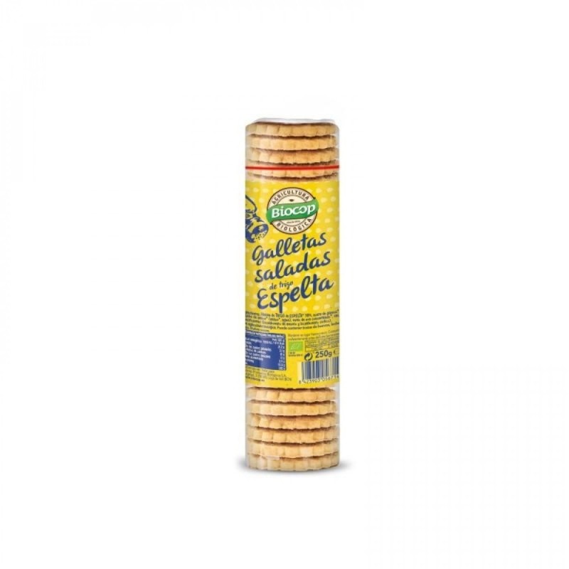 GALLETA SALADA TRIGO ESPELTA 23G BIOCOP GALLETA SALADA TRIGO ESPELTA 23G BIOCOP