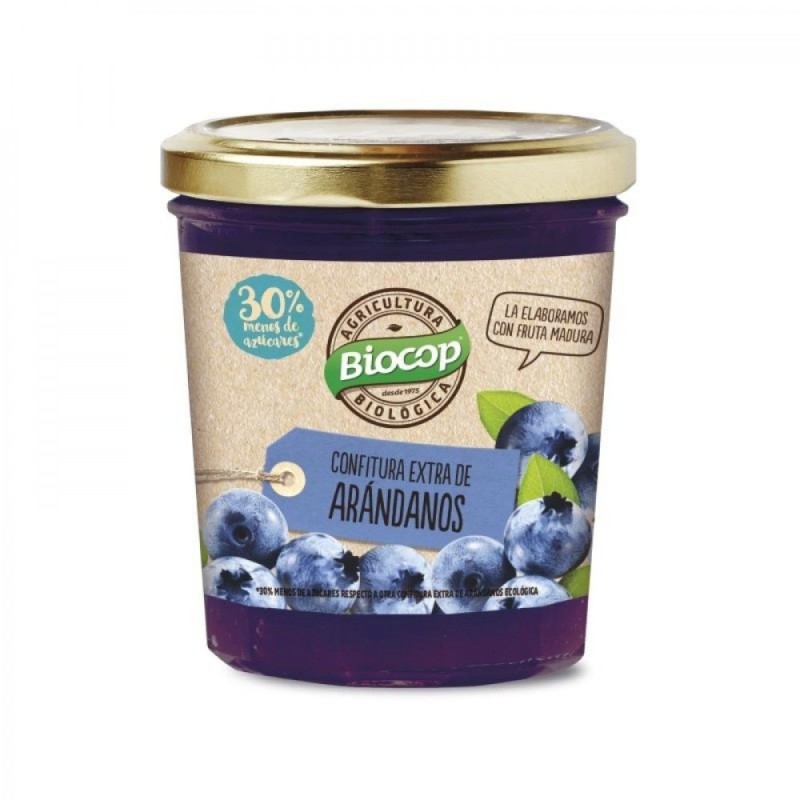 CONFITURA EXTRA ARANDANOS 320G BIOCOP