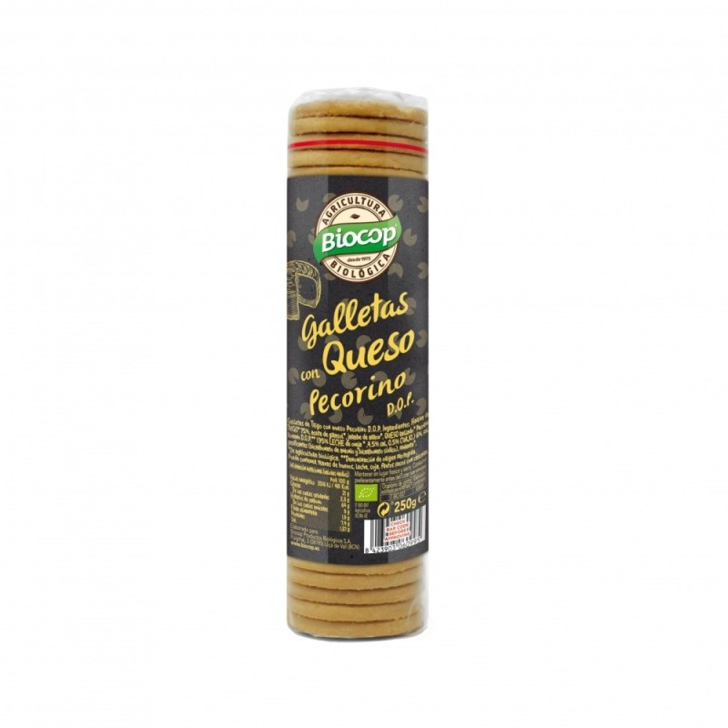 GALLETA QUESO PECORINO 250G BIOCOP GALLETA QUESO PECORINO 250G BIOCOP