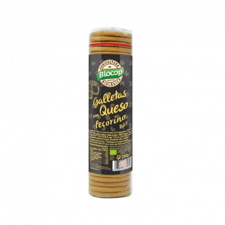 GALLETA QUESO PECORINO 250G BIOCOP