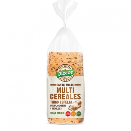 PAN MOLDE MULTICEREALES 400G BIOCOP