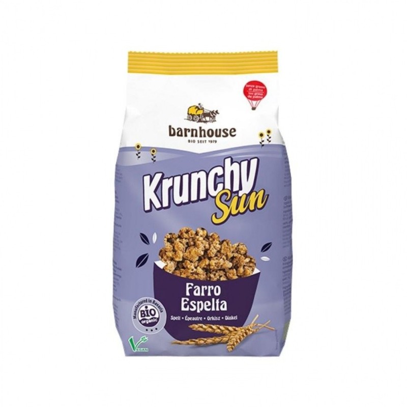 BARNHOUSE MUESLI KRUNCHY SUN TRIGO ESPELTA 375g