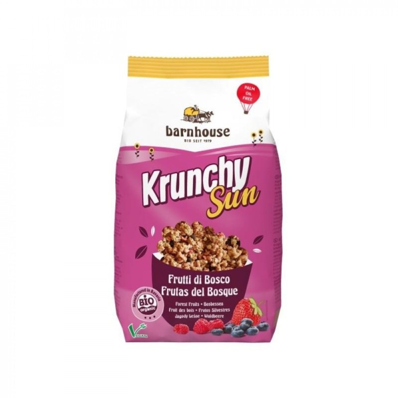 BARNHOUSE MUESLI KRUNCHY SUN FRUTAS BOSQUE 375g