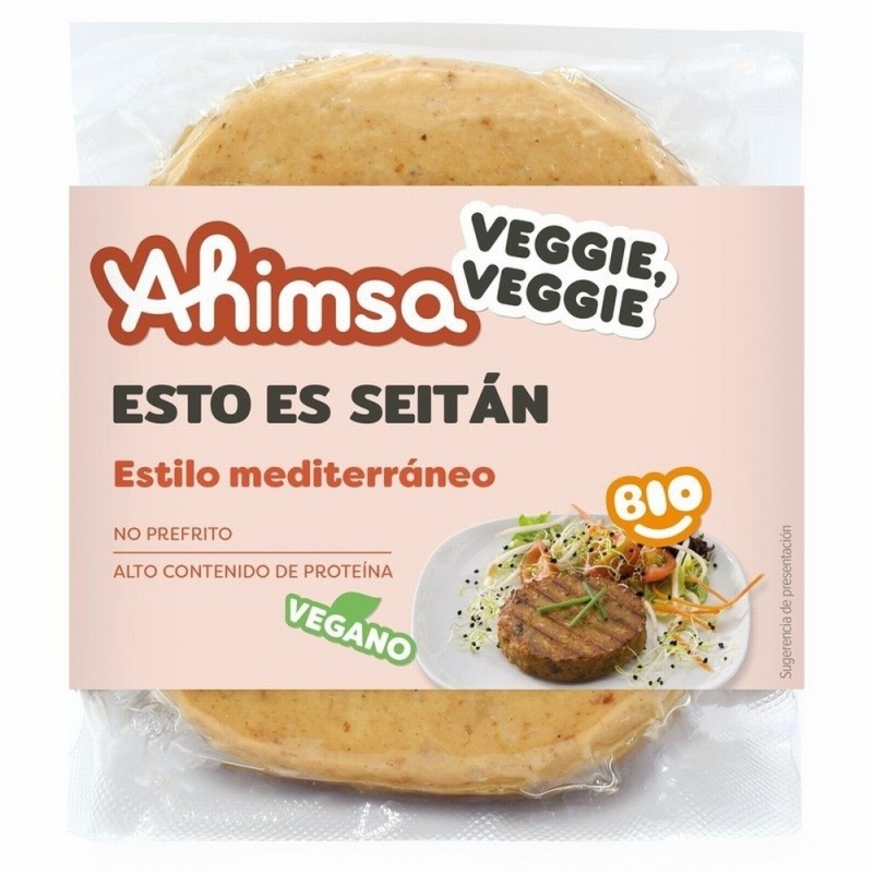 AHIMSA (LARGA DURAC) SEITAN MEDITERRANEO BIO 250G