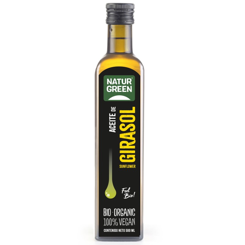 ACEITE GIRASOL BIO 500ML NATURGREEN ACEITE GIRASOL BIO 500ML NATURGREEN