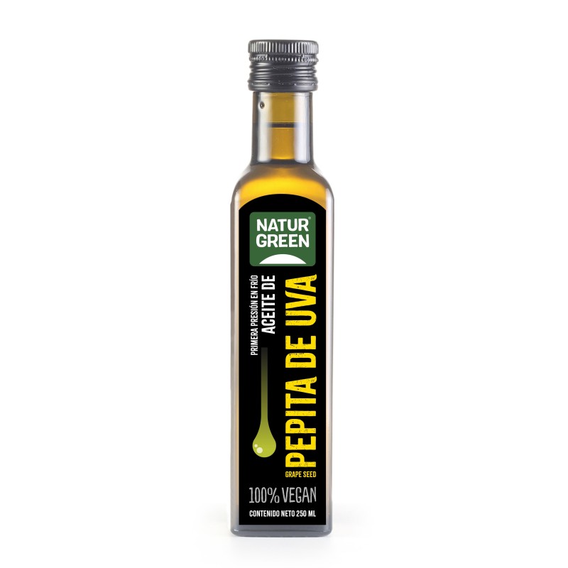 ACEITE PEPITA DE UVA 250ML NATURGREEN ACEITE PEPITA DE UVA 250ML NATURGREEN