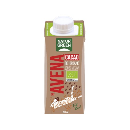 NATURGREEN BEBIDA AVENA CACAO 200ML